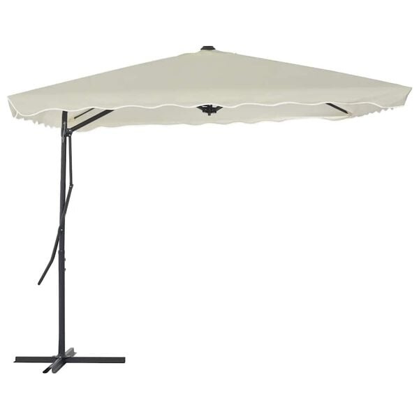 Sonnenschirm 250x250 cm Sandfarben - 34% Rabatt