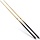 Kurze Kinder-Billardqueues 2er-Set - 31% Rabatt - Hartholz - 13 mm Klebeleder