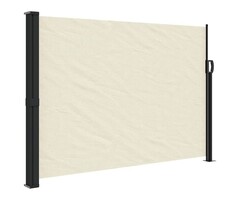 Vidaxl Ausziehbare Seitenmarkise 140x300 cm Crème - 40% Rabatt