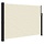 Ausziehbare Seitenmarkise 140x300 cm Crème - 34% Rabatt