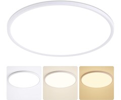 LED Deckenleuchte 52W Ø59cm - 3 Farbtemperaturen - Ultra-flach - 39% Rabatt