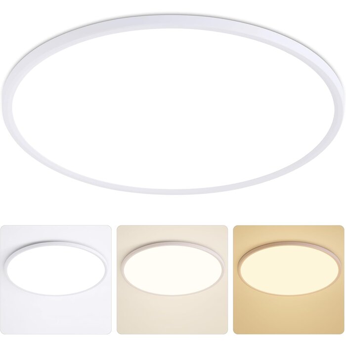Ultra-flache LED Deckenleuchte 59cm - 33% Rabatt auf Ausgepackt-Zustand