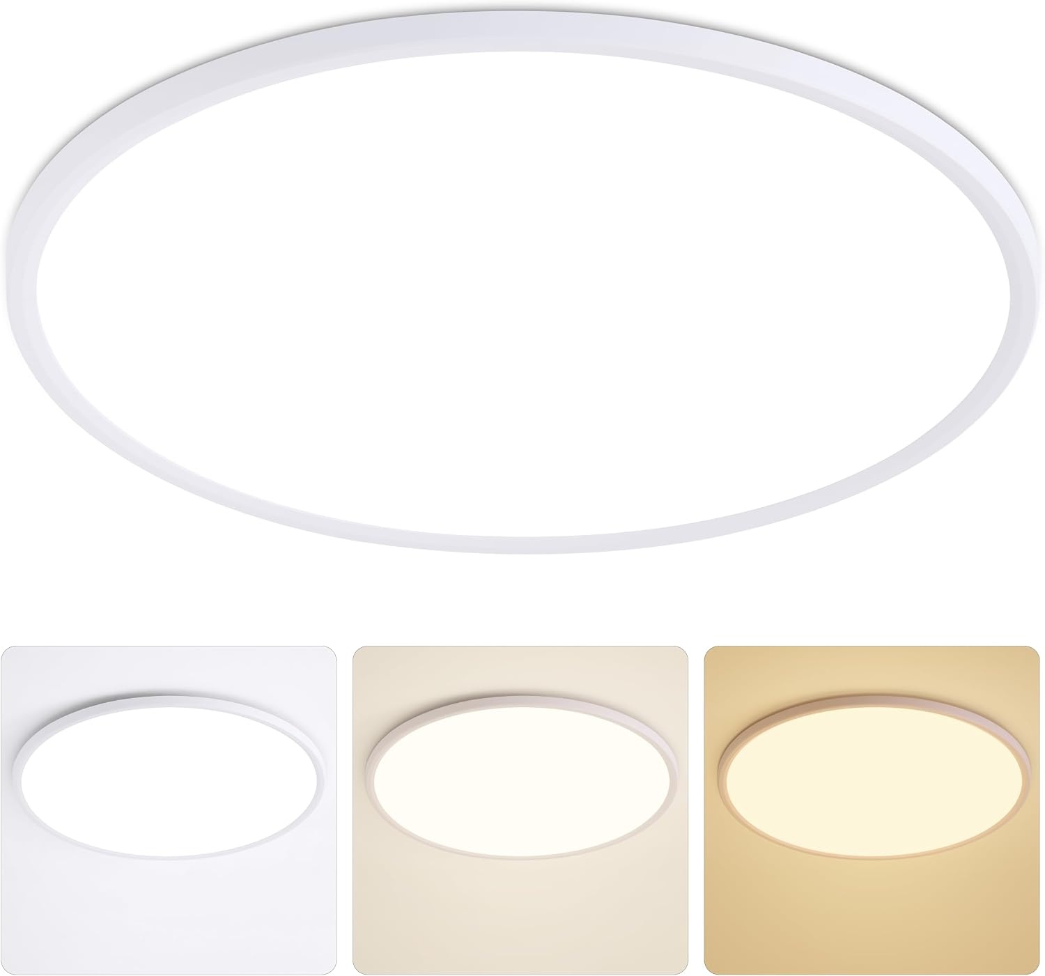 Ultra-flache LED Deckenleuchte 59cm - 33% Rabatt auf Ausgepackt-Zustand