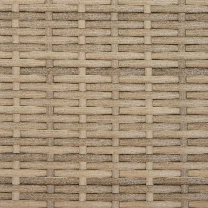 Gartenbank mit Fußhockern & Tisch Beige - 35% Rabatt