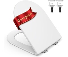 WC-Sitz D-Form aus Duroplast mit Absenkautomatik - 38% Rabatt