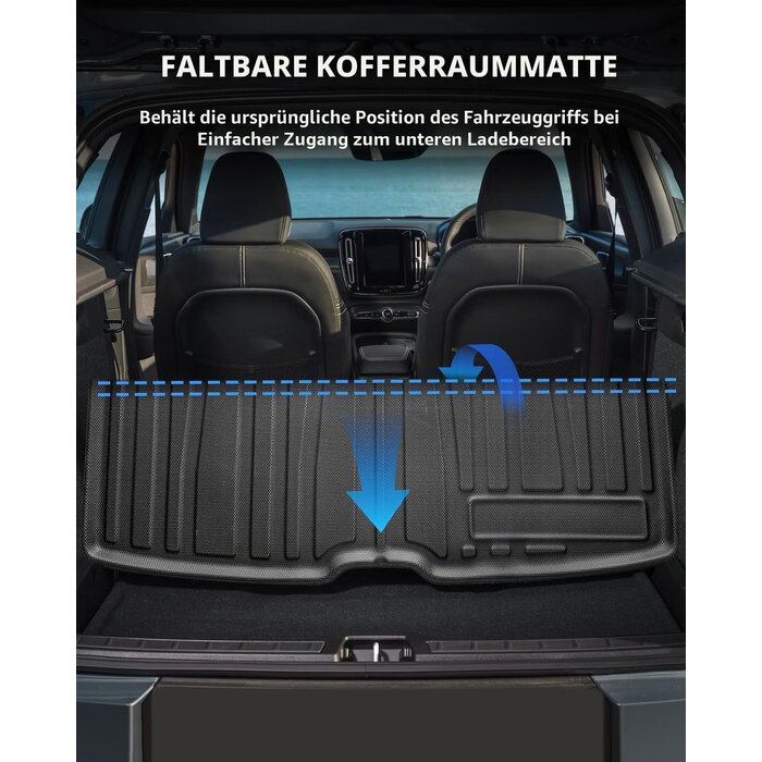 Kofferraumwanne für Volvo XC40 / C40 (2018-2026) - 34% Rabatt