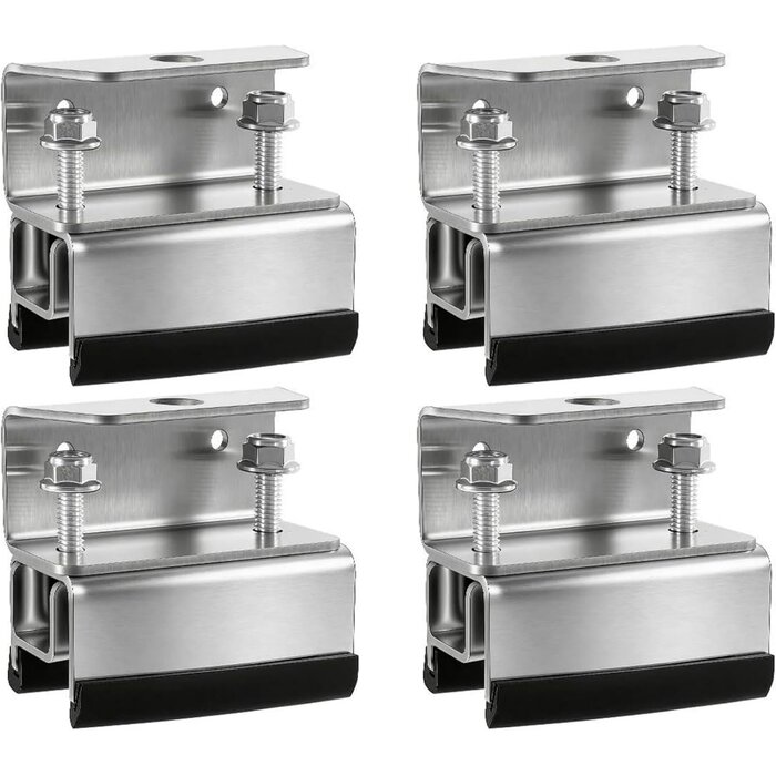 Universelles Dachmontage-Set aus Edelstahl 304, 4-tlg. - 31% Rabatt