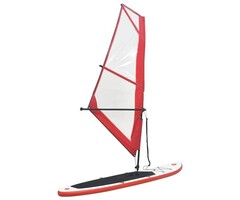Vidaxl Aufblasbares Stand-Up-Paddleboard mit Segelset 330cm - 42% Rabatt