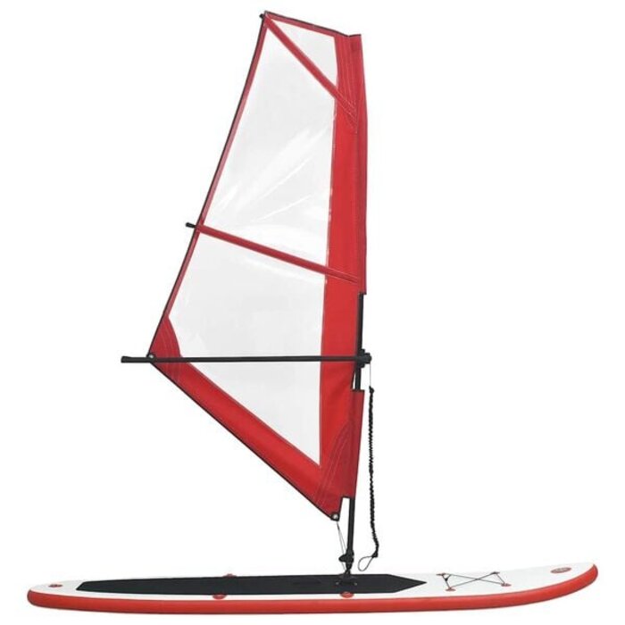 Vidaxl Aufblasbares Stand-Up-Paddleboard mit Segelset 330cm - 35% Rabatt