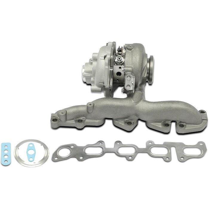 Turbolader 2.0L für VAG, Chrom-grau-blau, XL, 35% Rabatt