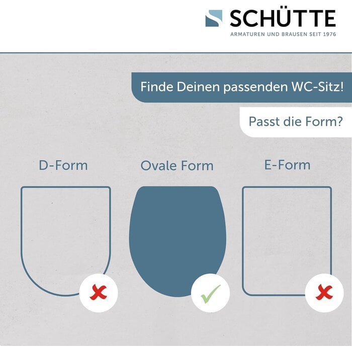 WC-Sitz mit Absenkautomatik Duroplast Weiß - 30% Rabatt