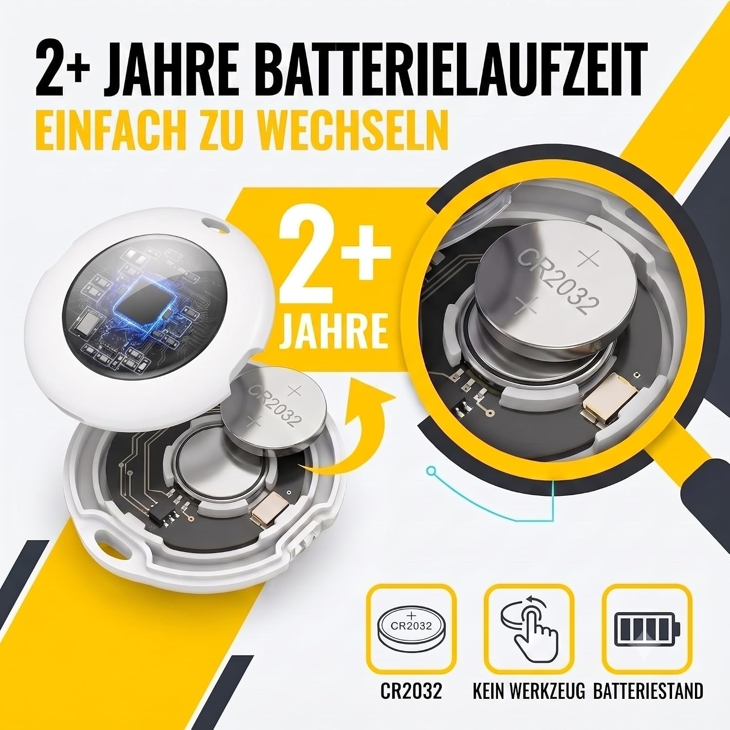 Bluetooth Smart Key-Finder Tracker 4er-Set Wit S - 30% Rabatt