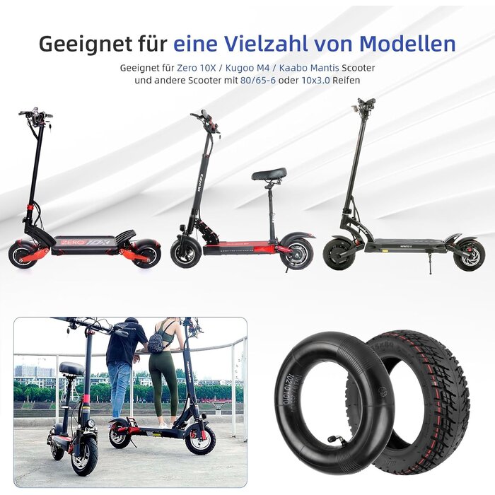 E-Scooter Offroad-Reifen Set 255x80 - 2 Stück - 33% Rabatt
