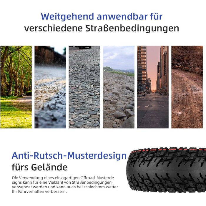 E-Scooter Offroad-Reifen Set 255x80 - 2 Stück - 33% Rabatt