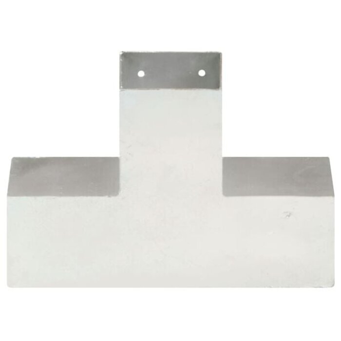 4er Set Pfostenverbinder X-Form 91x91 mm - 34% Rabatt - Verzinktes Metall
