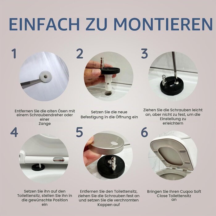 Quadratischer WC-Sitz mit Absenkautomatik - 31% Rabatt