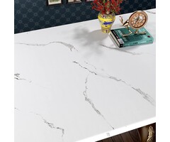 Marmor Dekorfolie Weiß 90 x 500 cm - Selbstklebend - 39% Rabatt