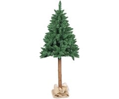 Viking Choice Künstlicher Weihnachtsbaum 160 cm mit Echtholzstamm - 38% Rabatt