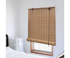 Vidaxl Bambus-Rollo 100 x 220 cm Braun - 38% Rabatt