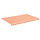 Markisenstoff Ersatzbespannung 5 x 3 m Gelb-Orange - 34% Rabatt