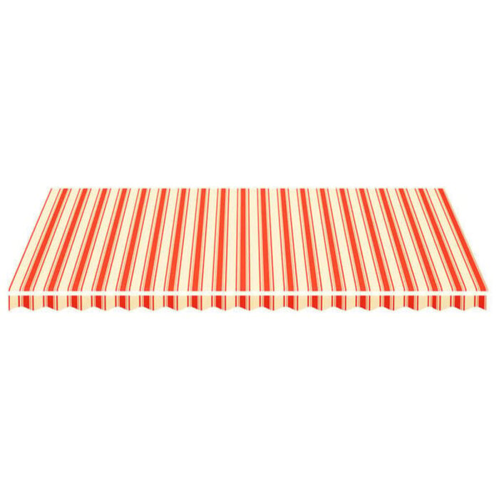 Markisenstoff Ersatzbespannung 5 x 3 m Gelb-Orange - 34% Rabatt