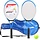 Kindertennis-Set 20 Zoll: 2 Schläger inkl. Tasche & Ball - 31% Rabatt