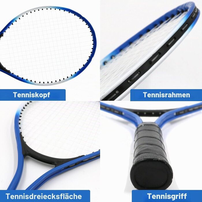 Kindertennis-Set 20 Zoll: 2 Schläger inkl. Tasche & Ball - 31% Rabatt