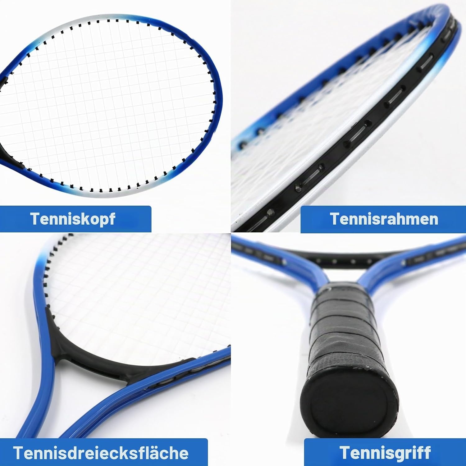 Kindertennis-Set 20 Zoll: 2 Schläger inkl. Tasche & Ball - 31% Rabatt