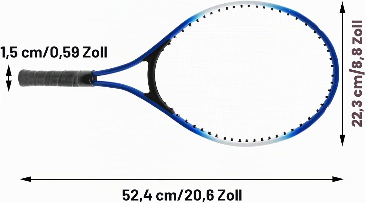 Kindertennis-Set 20 Zoll: 2 Schläger inkl. Tasche & Ball - 31% Rabatt