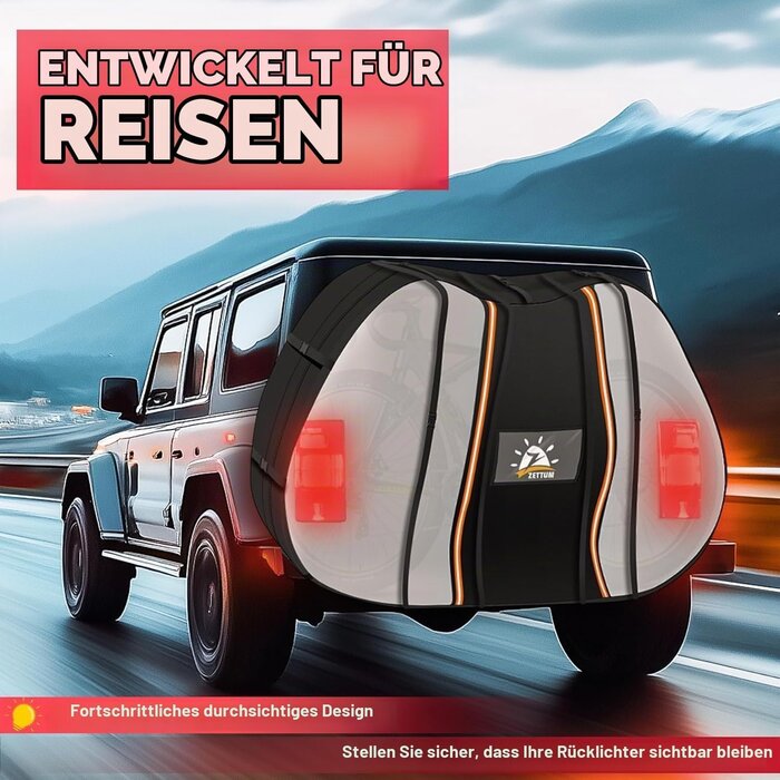 Fahrradschutzhülle für 3 Bikes, 203x114x127 cm - 32% Rabatt