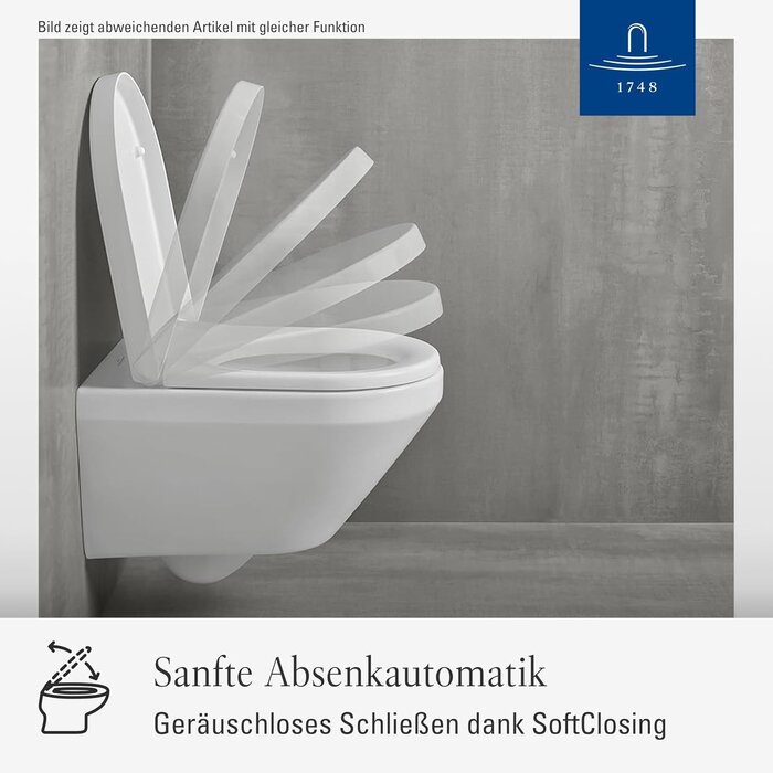 WC-Sitz Avento D-Form wit M, Absenkautomatik, QuickRelease - 35% Rabatt