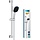 Vitalio 110 Duschstangenset, Chrom, M, 33% Rabatt