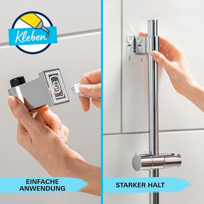 Vitalio 110 Duschstangenset, Chrom, M, 33% Rabatt