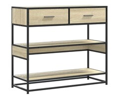 Vidaxl Wandtisch Sonoma-Eiche 90x35x80 cm - 46% Rabatt auf Retourenware