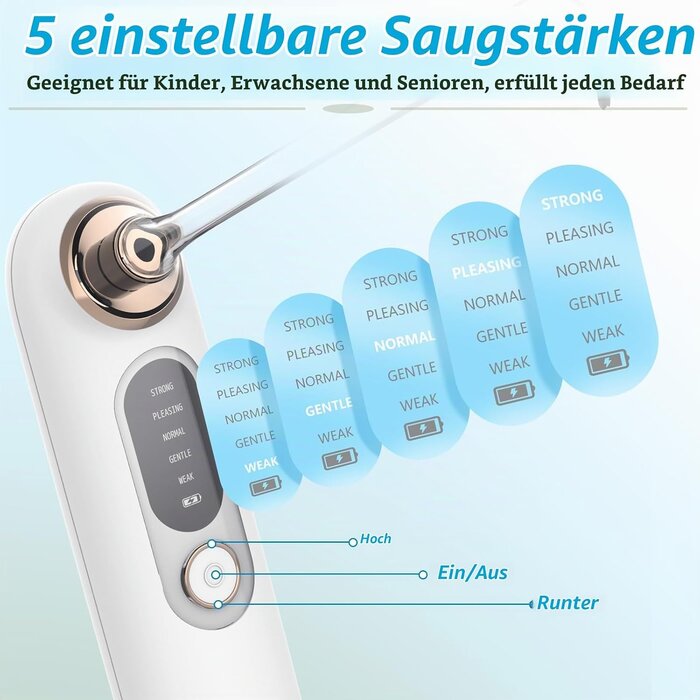 Elektrisches Tonsillenstein-Entfernungsset - 8-tlg. - 32% Rabatt