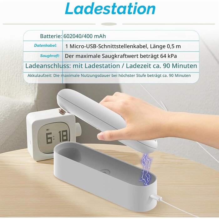 Elektrisches Tonsillenstein-Entfernungsset - 8-tlg. - 32% Rabatt