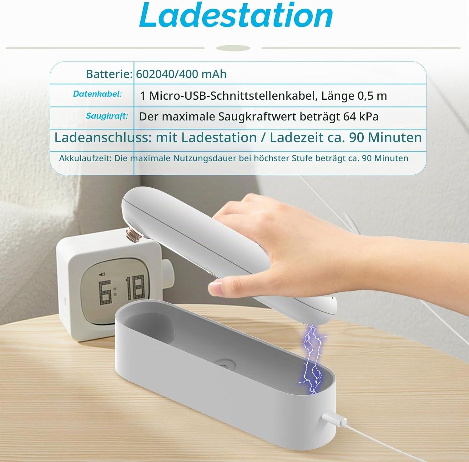 Elektrisches Tonsillenstein-Entfernungsset - 8-tlg. - 32% Rabatt