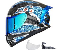 Integralhelm XL Manta Blau ECE 22.06 & DOT - 41% Rabatt