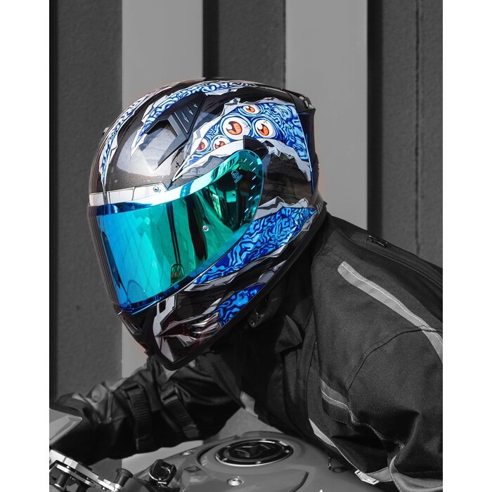 Integralhelm Manta Blau XL | ECE 22.06 & DOT | 35% Rabatt