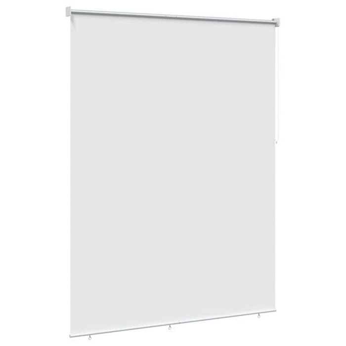 Außenrollo UV-Schutz 100 x 230 cm Weiß - 33% Rabatt