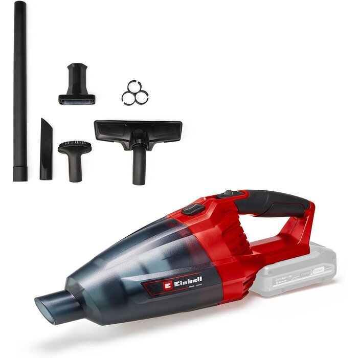 Akku-Handstaubsauger 18V, Rood Zwart, Größe M - 31% Rabatt