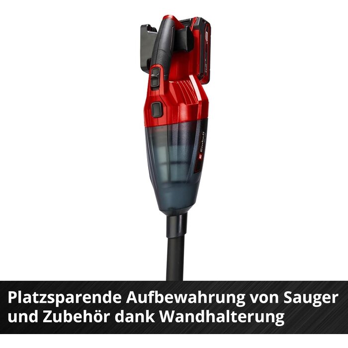 Akku-Handstaubsauger 18V, Rood Zwart, Größe M - 31% Rabatt