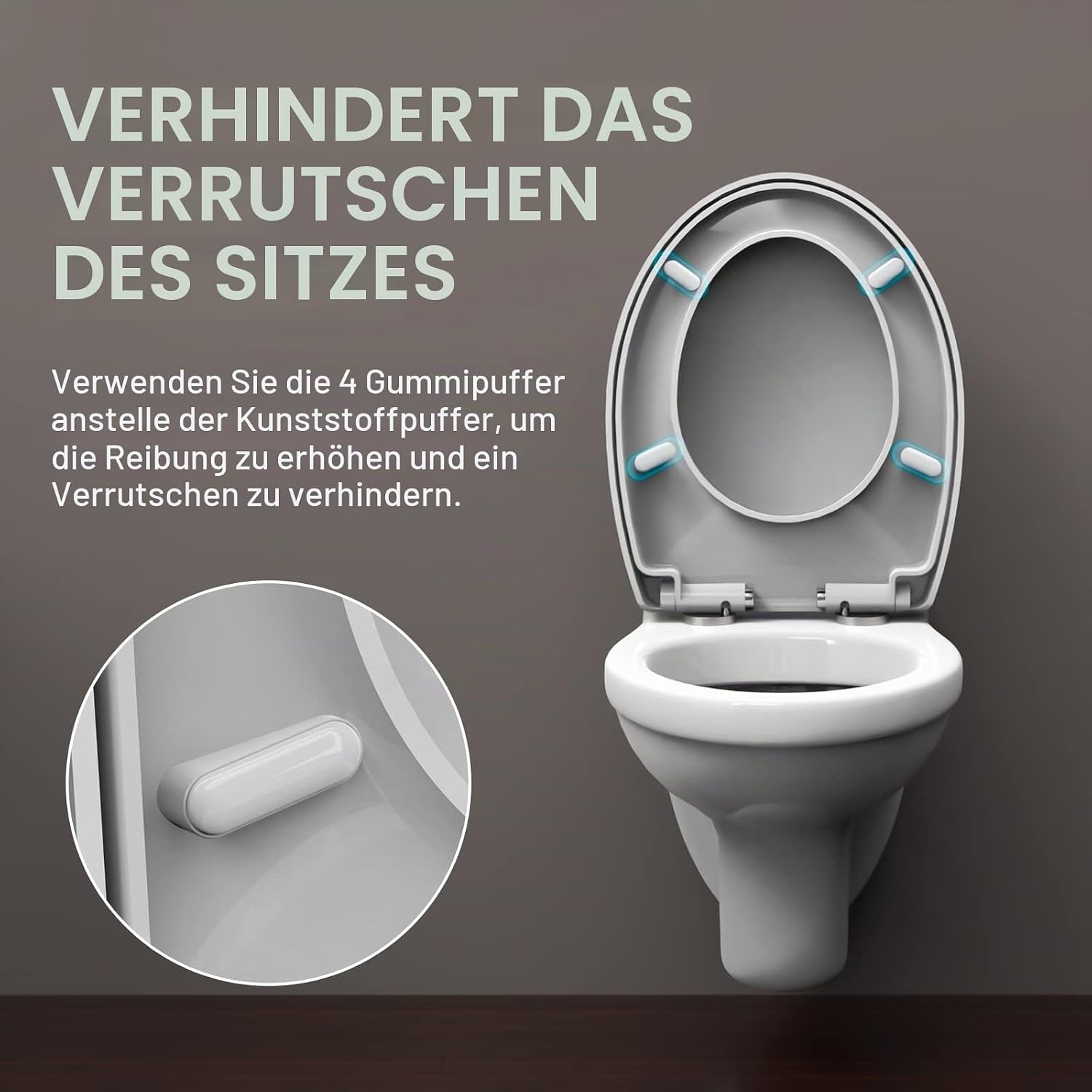 WC-Sitz O-Form, weiß, S, mit Absenkautomatik - 31% Rabatt