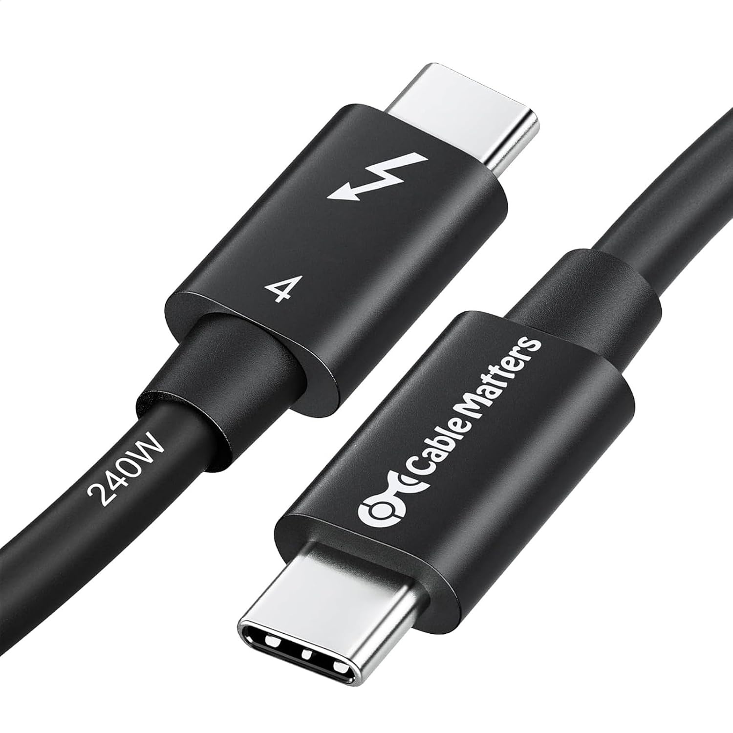 Thunderbolt 4 Kabel 40 Gbit/s 8K 100W 0,8m - 31% Rabatt
