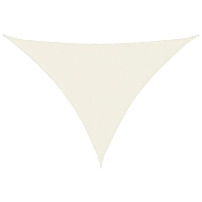 Sonnensegel Dreieckig 5x7x7 m Creme - 34% Rabatt auf Retourenware