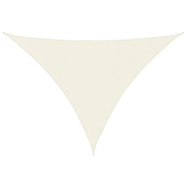 Sonnensegel Dreieckig 5x7x7 m Creme - 34% Rabatt auf Retourenware