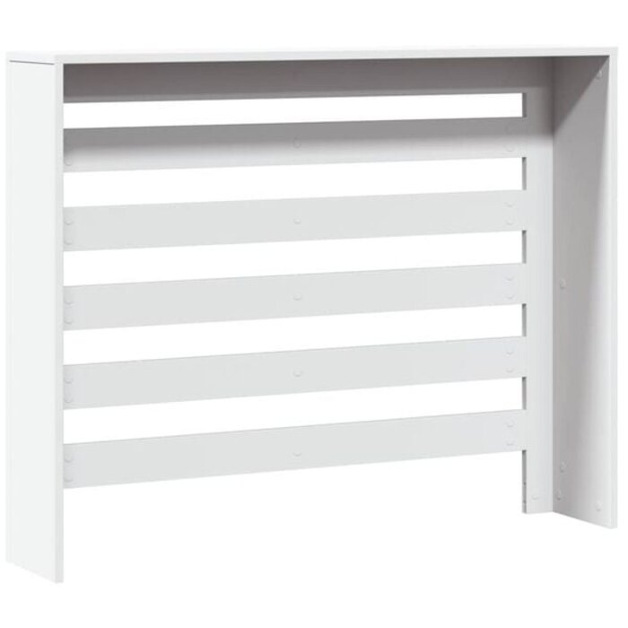Heizkörperverkleidung 104x20x82 cm Weiß - 33% Rabatt