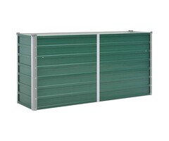 Vidaxl Hochbeet aus verzinktem Stahl 160x40x77cm - 45% Rabatt
