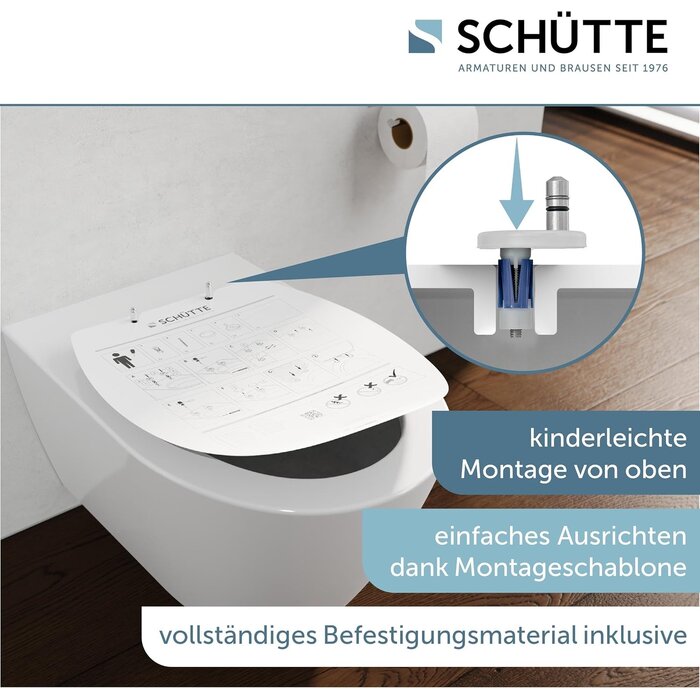WC-Sitz mit Absenkautomatik Wit M Weiß 31% Rabatt