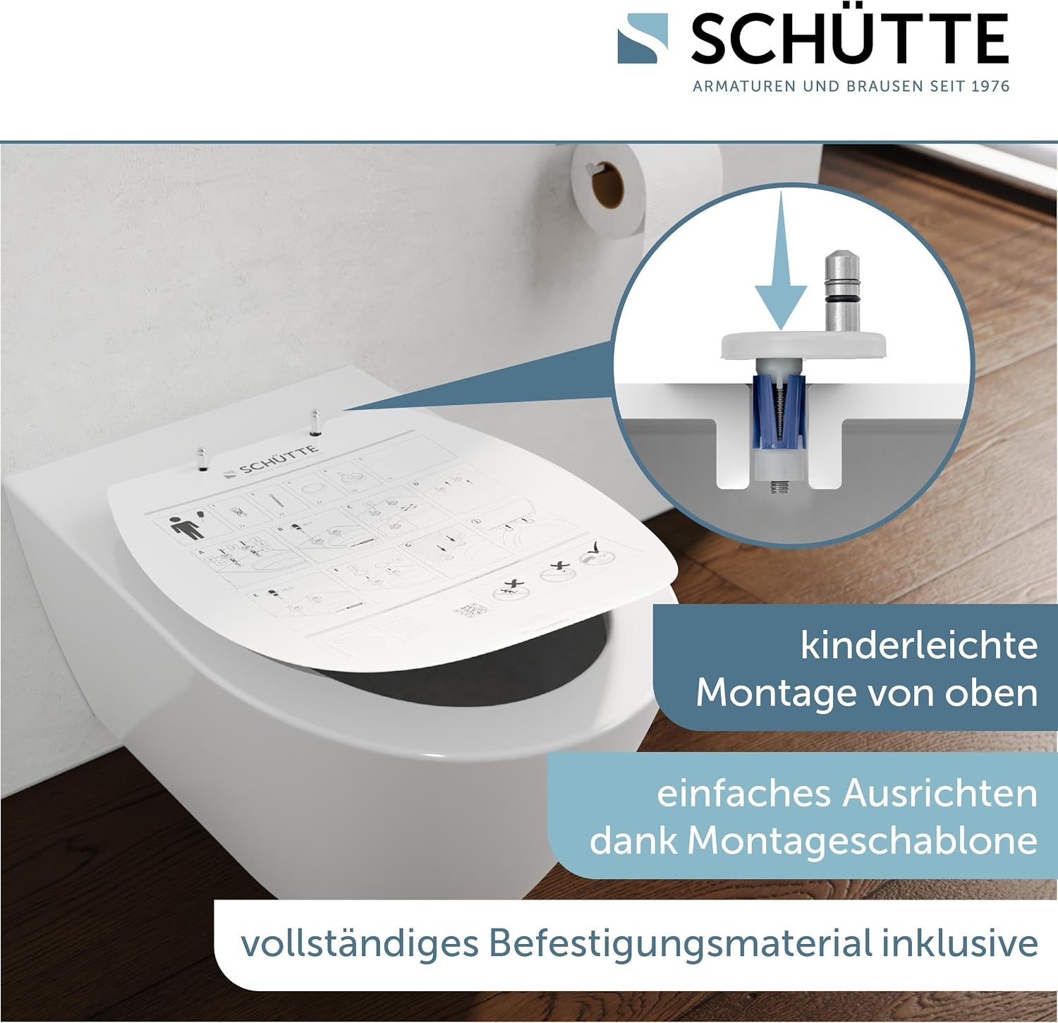 WC-Sitz mit Absenkautomatik Wit M Weiß 31% Rabatt